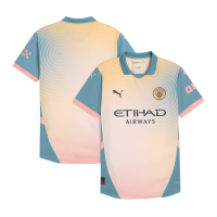 Manchester City Definitely City Fourth Match Jersey 2024/25