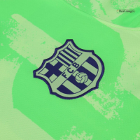 [Super Replica] Barcelona Third Spotify Logo Without Text Full Kit 2024/25