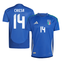 CHIESA #14 Italy Home Jersey Player Version Euro 2024