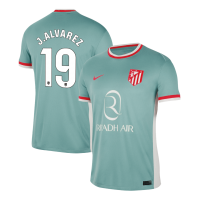 J.ALVAREZ #19 Atletico Madrid Away Jersey 2024/25