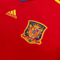 DAVID VILLA #7 Retro Spain Home Jersey 2010