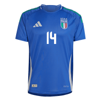 CHIESA #14 Italy Home Jersey Player Version Euro 2024