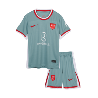 Kids Atletico Madrid Away Jersey Kit 2024/25