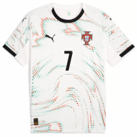 RONALDO #7 Portugal Away Jersey 2025