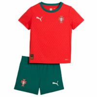 Kids Portugal Home Kit Jersey+Shorts 2025