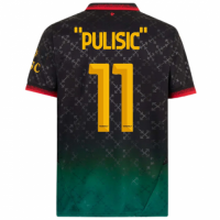 "PULISIC" #11 AC Milan Fourth Jersey 2024/25