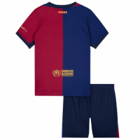 Kids Barcelona x Travis Scott Cactus Jack Home Kit 2024/25