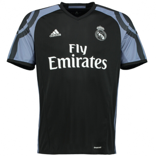 1617 Real Madrid Away Black Soccer Jersey Shirt Cheap Soccer Jerseys