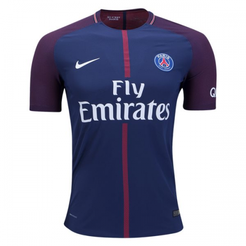 17-18 PSG Home Soccer Jersey Shirt(Player Version) - Cheap Soccer ...