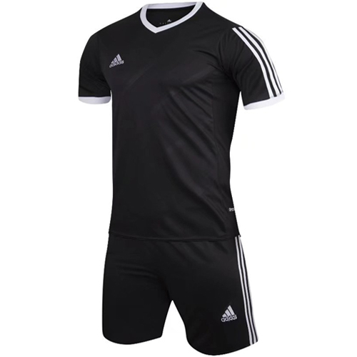 1601 Customize Team Black Soccer Jersey Kit(Shirt+Short) - Cheap Soccer ...