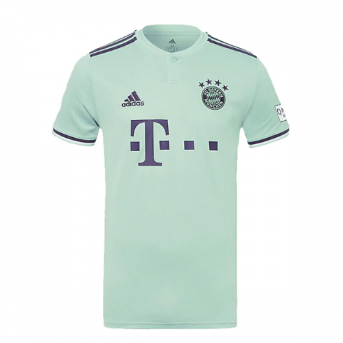 1819 Bayern Munich Away Mint Green Jersey Shirt(Player Version