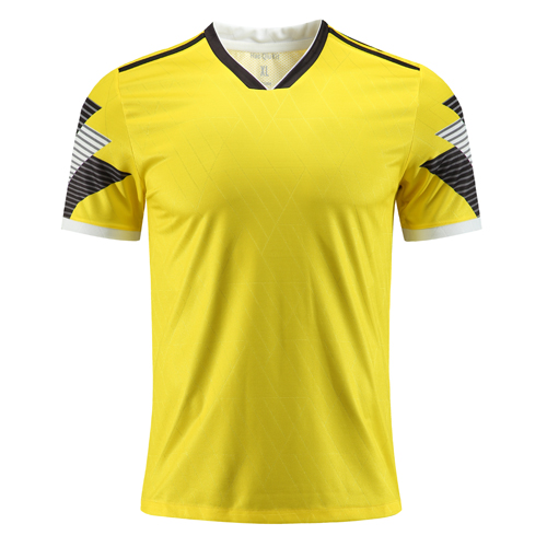 Customize Team Winner Yellow&Black Soccer Jerseys Kit(Shirt+Short