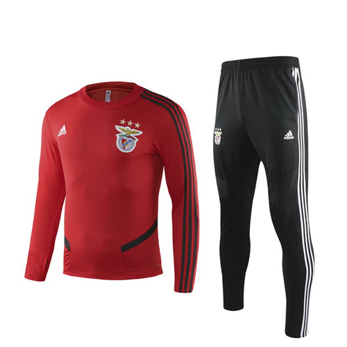 19/20 Benfica Red Sweat Shirt Kit(Top+Trouser) - Cheap Soccer Jerseys ...