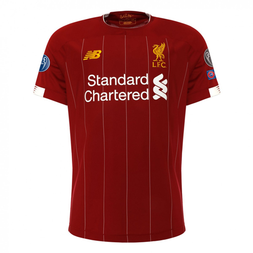 19/20 Liverpool Home Red Champions of Europe #6 Jerseys Shirt - Cheap  Soccer Jerseys Shop