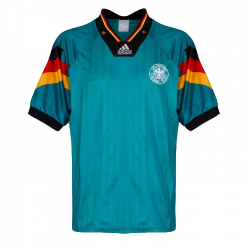 Germany Retro Soccer Jersey Away Replica 1992