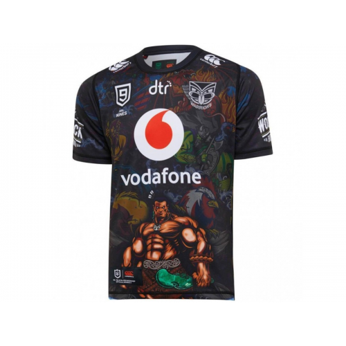 2020 New Zealand Warriors 9s Rugby Jersey Shirt