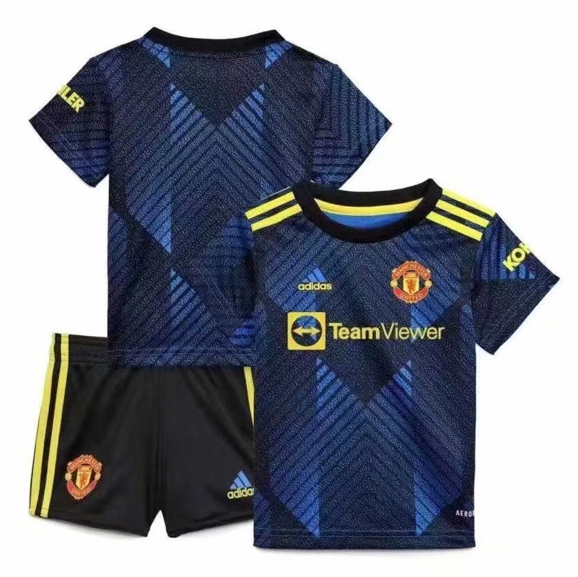 RONALDO #7 Manchester United Third Away Jersey 2021/22 - Long