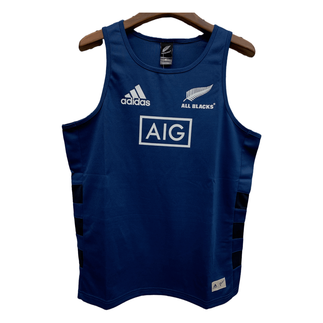 2019 New All Blacks Rugby Training Singlet Vest - Cheap Soccer Jerseys Shop |