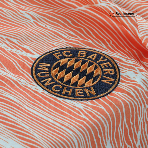 Bayern Munich Soccer Jersey Goalkeeper Long Sleeve Orange Replica 2021/22