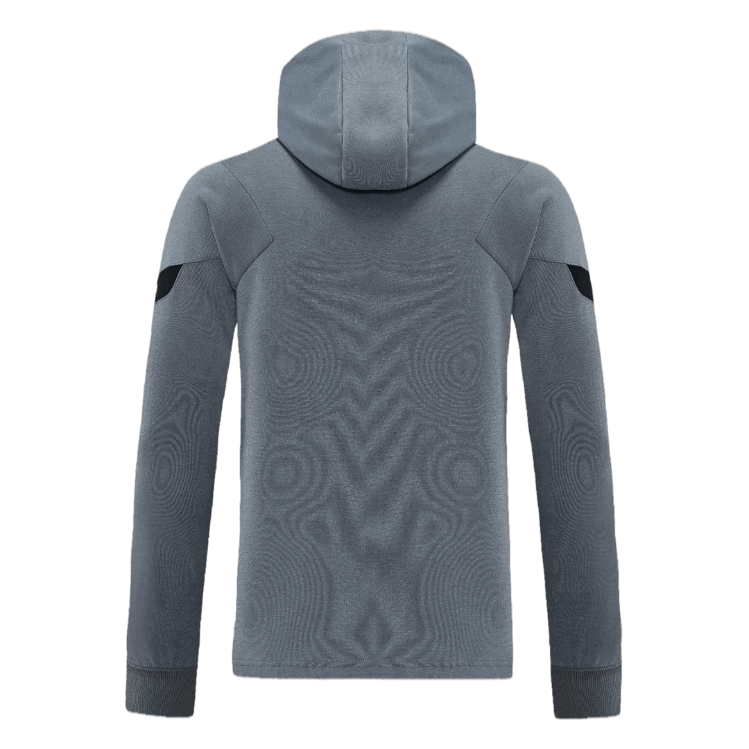 PSG Hoodie Jacket Dark Gray 2021/22