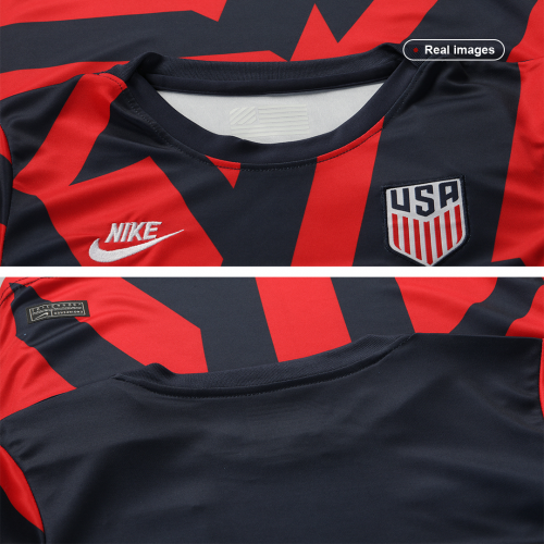 Kids USA Soccer Jersey Away Kit (Jersey+Shorts) 2021