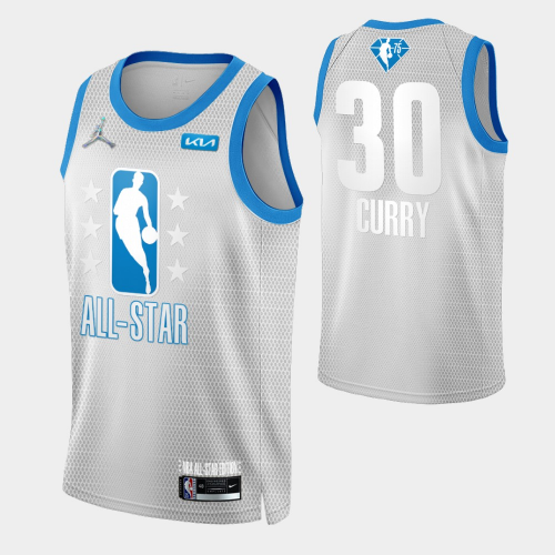 Men's Stephen Curry #30 Jordan Brand Gray 2022 NBA All-Star Game 