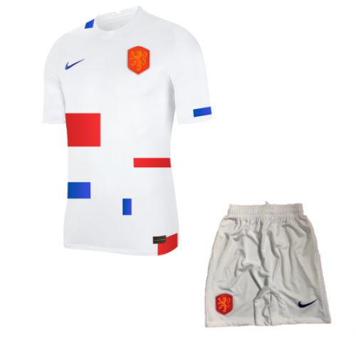 Netherlands Soccer Jersey Away Kit(Jersey+Shorts) 2022