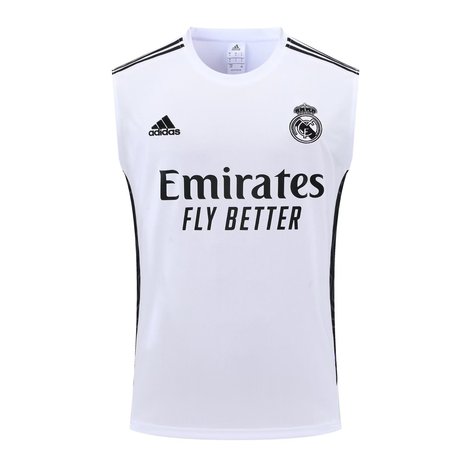 Real Madrid Sleeveless Training Jersey 2023/24 - White