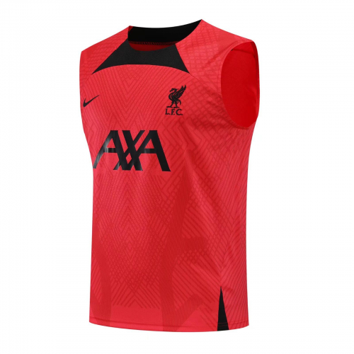 Liverpool Sleeveless Training Kit (Top+Shorts) Red 2022/23