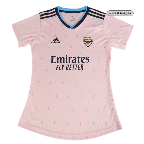 Arsenal Women 2022/23 Third Custom Jersey - Pink - Praise To Heaven