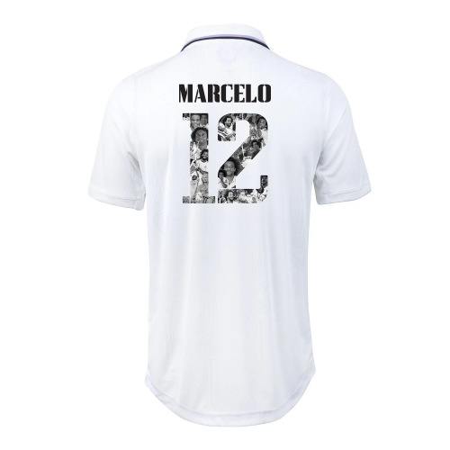 Real Madrid MARCELO #12 Commemorate Jersey Home (Player Version) 2022/23