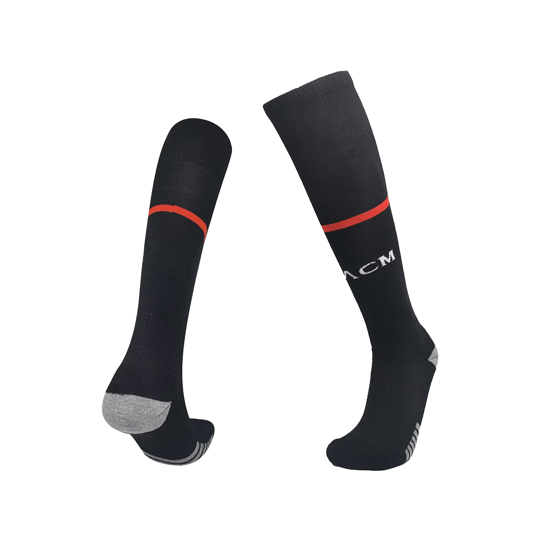 AC Milan Jersey Home Whole Kit(Jersey+Shorts+Socks) Replica 2022/23