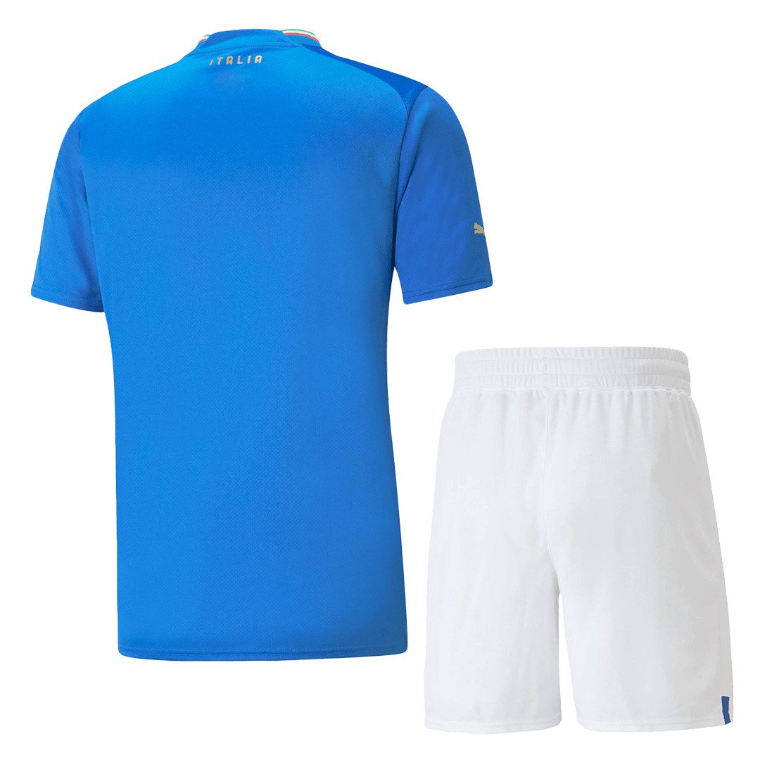 Italy Soccer Jersey Home Kit(Jersey+Shorts) 2022