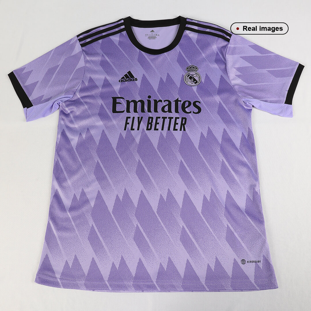 23-24 Real Madrid Purple Vest Jersey+Shorts - Kitsociety