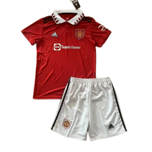 Manchester United Kids Home Kit 2022/23