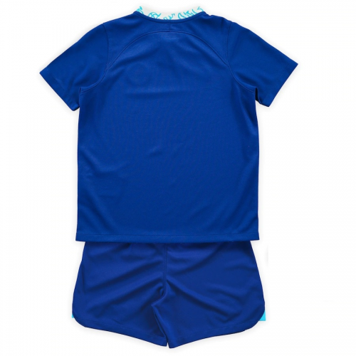 Chelsea Kids Soccer Jersey Home Kit(Jersey+Shorts) Replica 2022/23