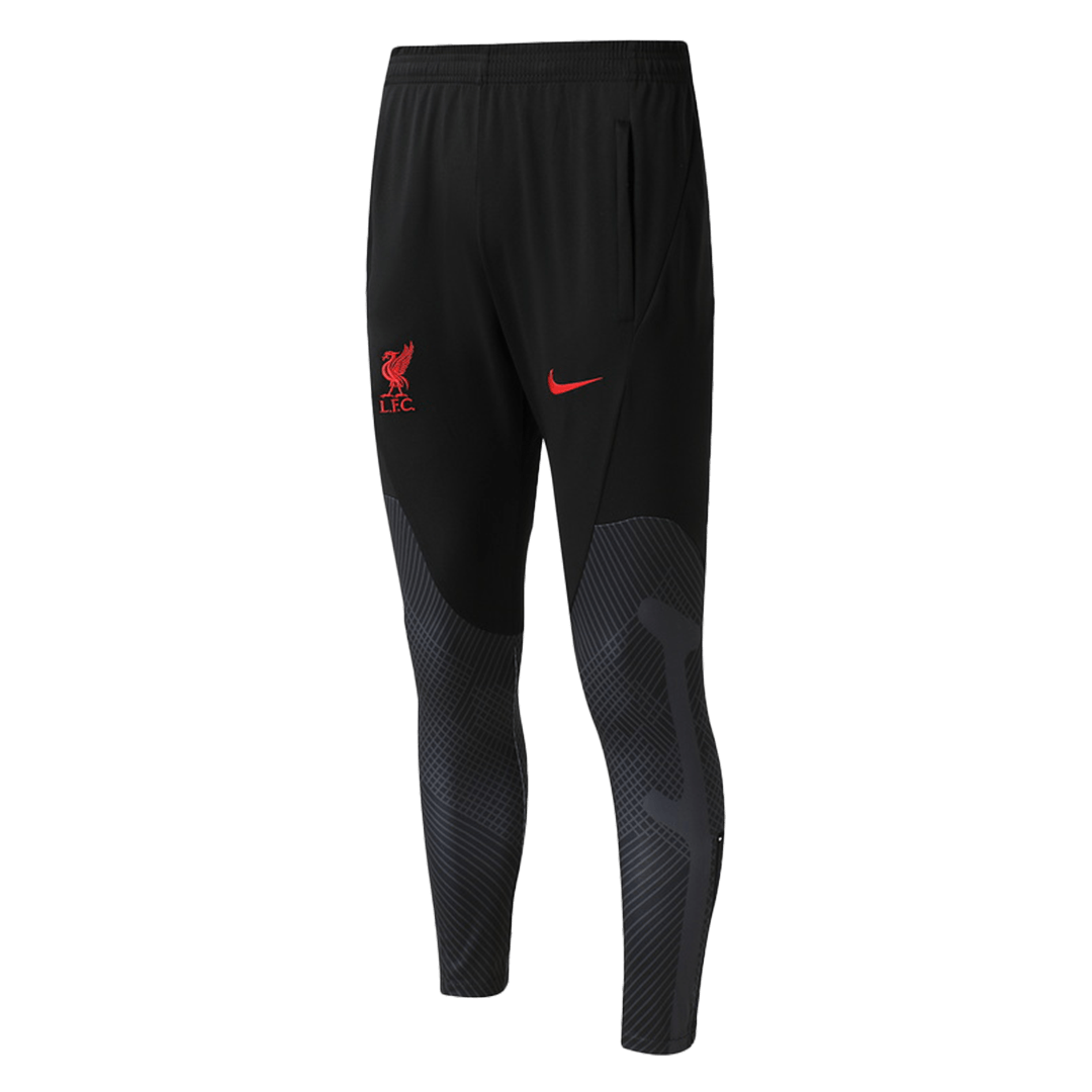 Liverpool Zipper Sweat Training Kit(Top+Pants) Black 2022/23