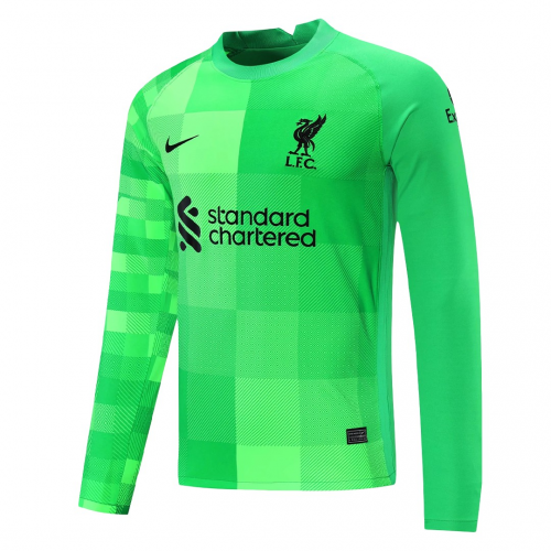 liverpool green goalkeeper kit