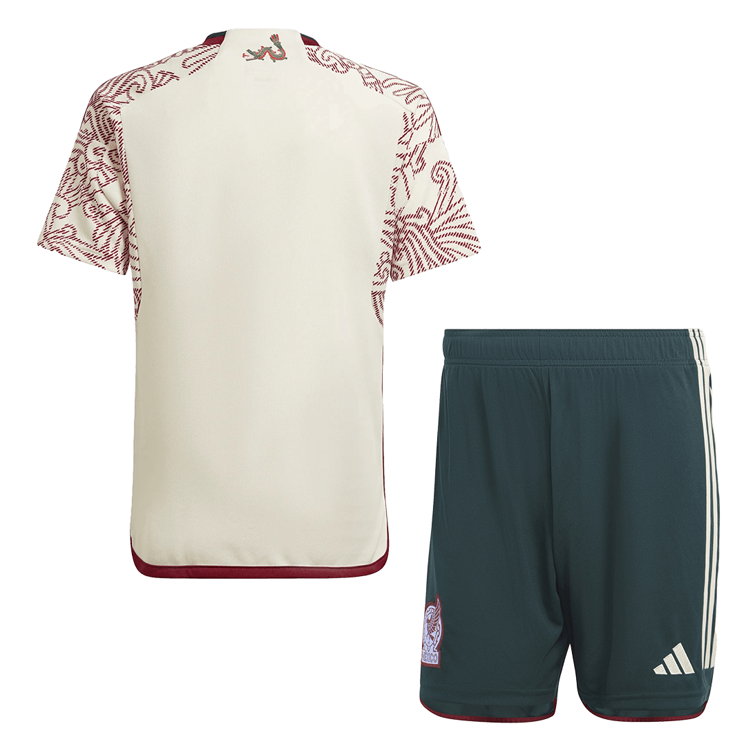 Mexico Soccer Jersey Away Kit(Jersey+Shorts) Replica World Cup