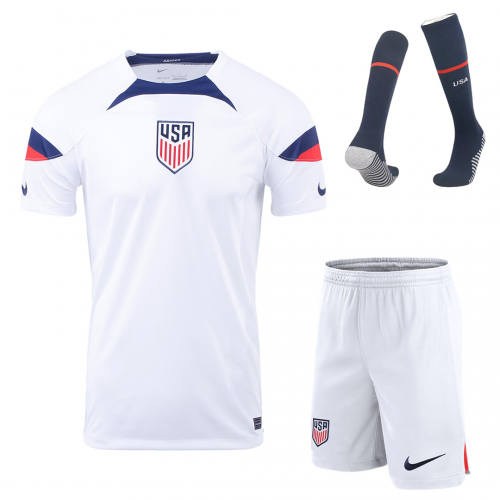 USMNT Soccer Jersey Home Replica World Cup 2022