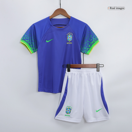 2022 Brazil Soccer Jersey Home Away Men Women Kids Top