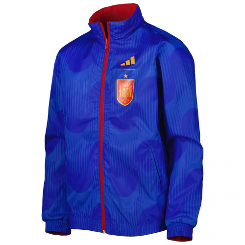Spain Reversible Anthem Track Jacket Blue/Red World Cup 2022