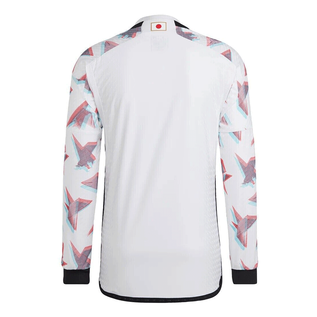 2022-2023 Japan National Team Player Jersey Away Long Sleeve