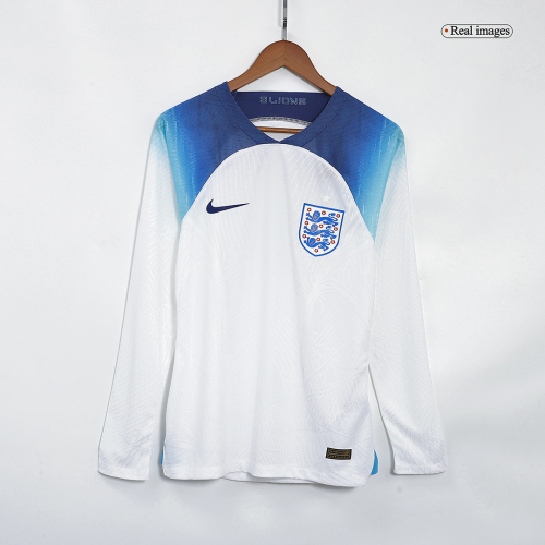 England Jersey 2022 Authentic Home World Cup - Long Sleeve