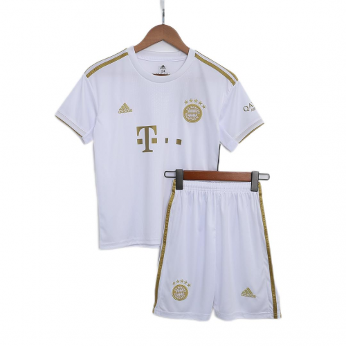 Bayern Munich Kids Jersey Away Kit(Jersey+Shorts) 2022/23