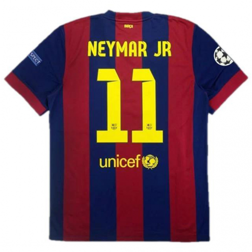 Barcelona Neymar Jr #11 Retro Home 2014/15 |