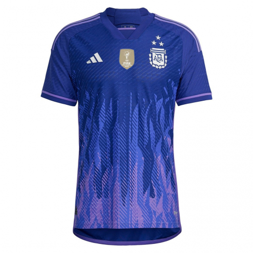 Is the AUTHENTIC Argentina jersey (w/ 3 stars) available yet? Or is it just  the FAN'S version that's available? : r/KitSwap