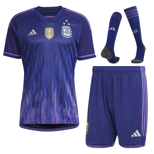 2022 Official Argentina World Cup Jersey Away