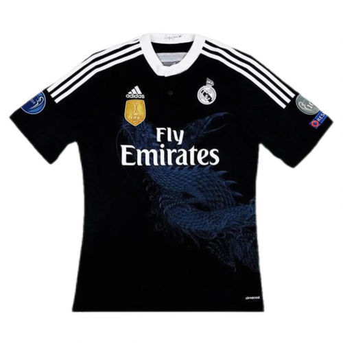 Real Madrid Soccer Jersey #7 Ronaldo White Dragon Edition Fan