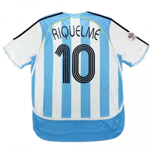 Argentina 2006 World Cup Retro Home Jersey –